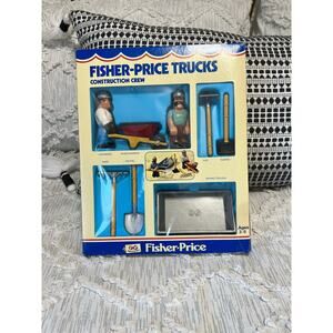 Vintage Fisher-Price Husky Helper Construction Set